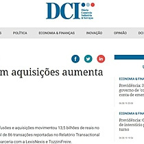 Volume em aquisies aumenta 16%